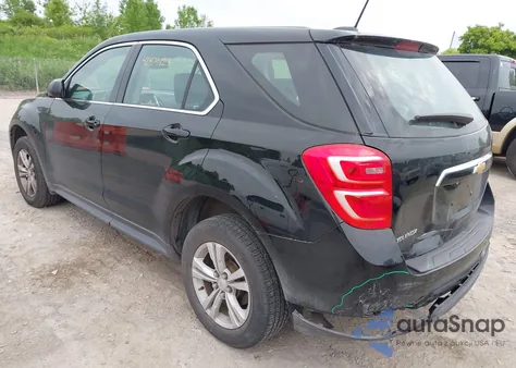 2017 Chevrolet Equinox Ls из США, поврежденный, VIN 2GNALBEK7H1556749